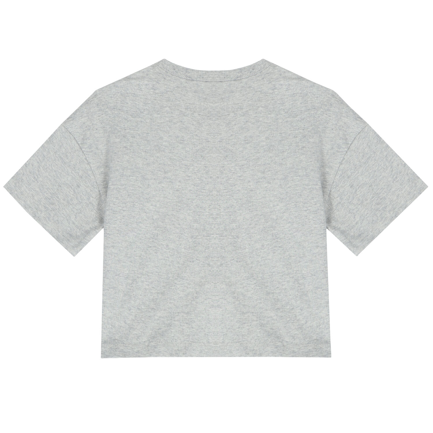 Girls Grey Logo T-Shirt, 1, hi-res