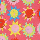 فستان بنات بطبعة باللون الوردي , 1, hi-res