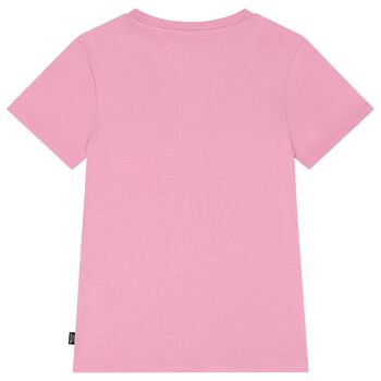 Girls Pink Logo T-Shirt