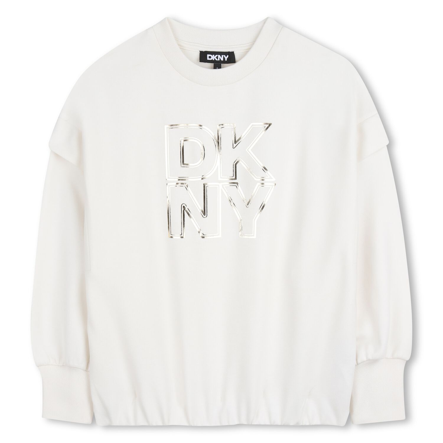 Girls Ivory Logo Sweatshirt, 1, hi-res