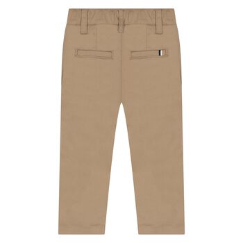 Younger Boys Beige Trousers