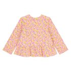 Baby Girls White & Pink Floral 3 Piece Leggings Set, 1, hi-res