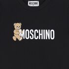 Black Teddy Bear Logo T-Shirt, 6, hi-res