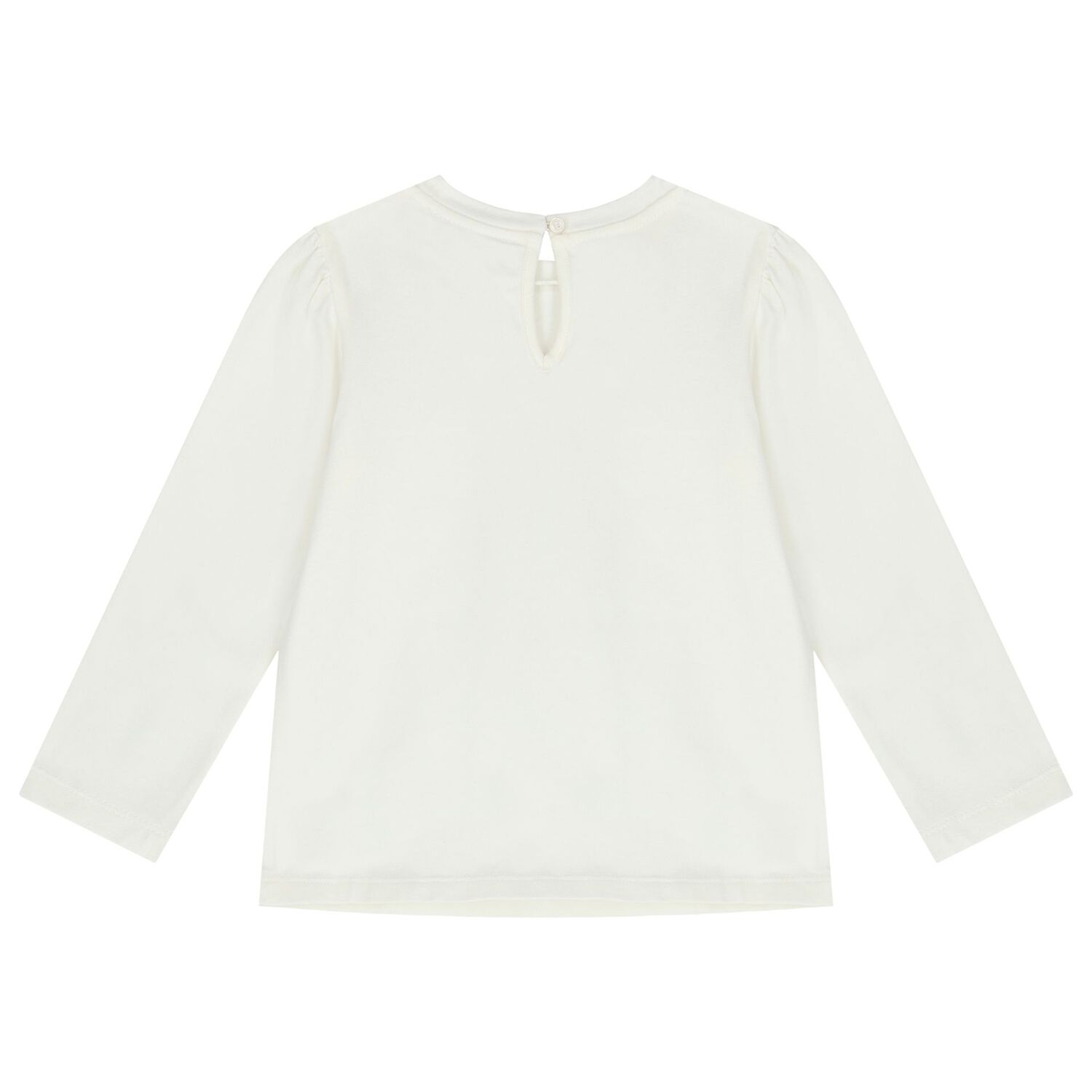 طقم تنورة بنات بشعار تيدى باللون العاجى والأحمر, 1, hi-res