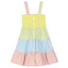 Girls Multi-Colored Smocked Dress, 1, hi-res