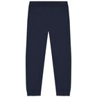Boys Navy Blue Logo Dinosaur Tracksuit, 2, hi-res