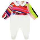 Baby Girls Multi-Coloured Iride Babygrow Set, 1, hi-res