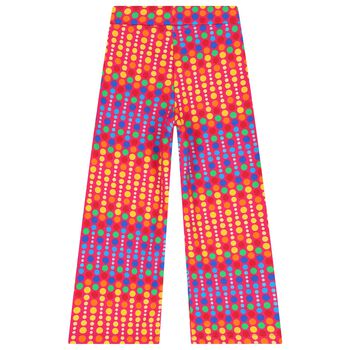  بنطلون وردي بنقاط للبنات