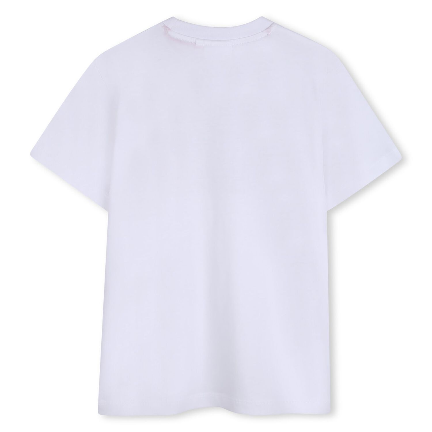 Boys Mini Me White Logo T-Shirt, 1, hi-res