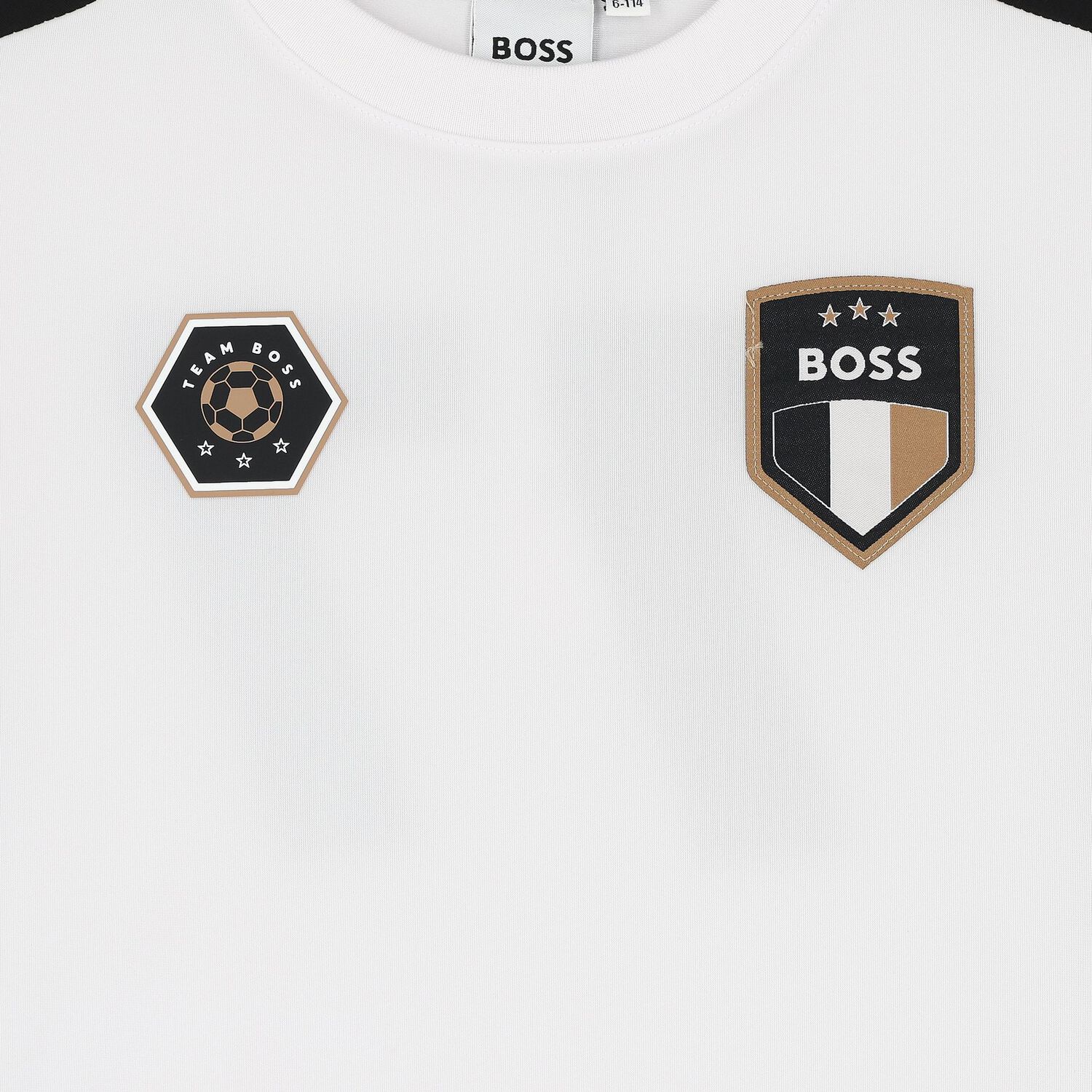 Boys White Logo T-Shirt, 1, hi-res image number null