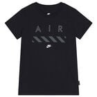 Boys Black Logo T-Shirt, 1, hi-res