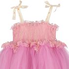 فستان بنات باللون الوردى, 1, hi-res