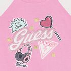 Baby Girls Pink & White Tracksuit, 1, hi-res