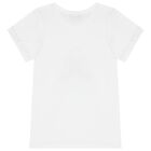 طقم بنات شورت باللون الأبيض والزهري, 1, hi-res