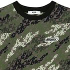 Boys Green Camouflage Sweatshirt, 1, hi-res