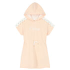 Girls Pink Logo Dress, 1, hi-res