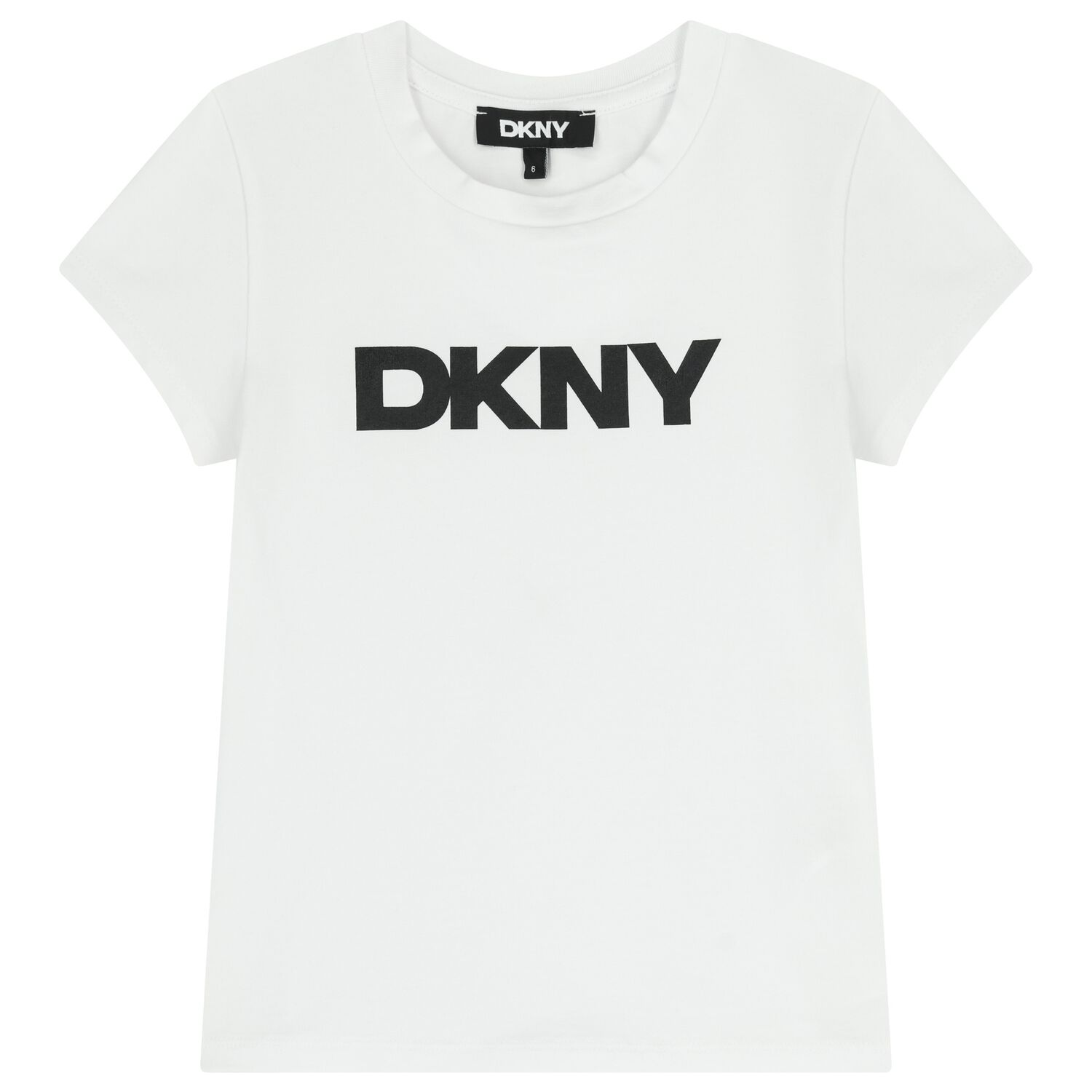 Girls Mini Me White Logo T-Shirt, 2, hi-res