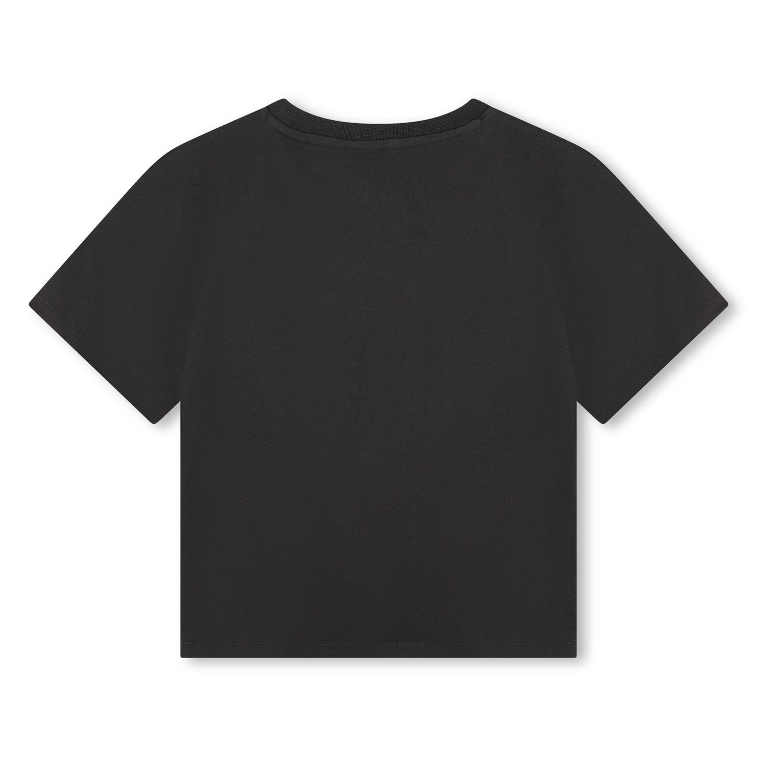 Black Lucky Tiger Logo T-Shirt, 1, hi-res image number null
