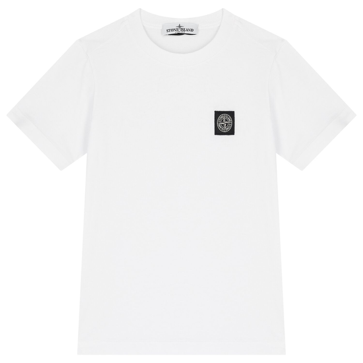 Boys White Logo T-Shirt, 1, hi-res image number null