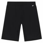 Boys Black Logo Shorts , 2, hi-res
