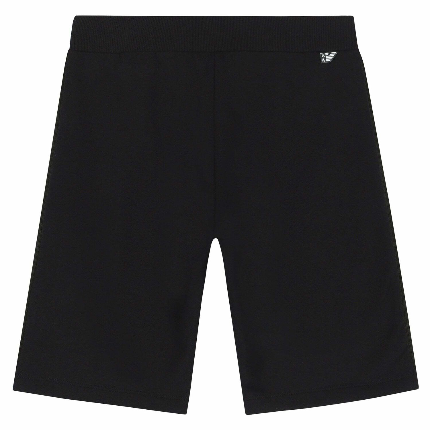 Boys Black Logo Shorts , 2, hi-res