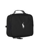 Boys Black Canvas 3 Piece Backpack ( 44cm ), 1, hi-res