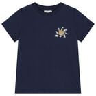 Navy Blue Teddy Bear Logo T-Shirt, 3, hi-res