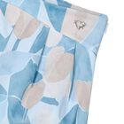 Girls Blue Printed Short, 3, hi-res