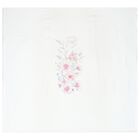 Baby Girls White & Pink Muslin Swaddles (3-Pack), 4, hi-res