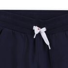 Boys Navy Blue Logo Joggers, 2, hi-res