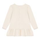 Baby Girls Ivory Bag Dress, 1, hi-res