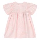 Younger Girls Pink Tiger Dress Set, 1, hi-res