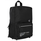 Black Logo Backpack, 1, hi-res