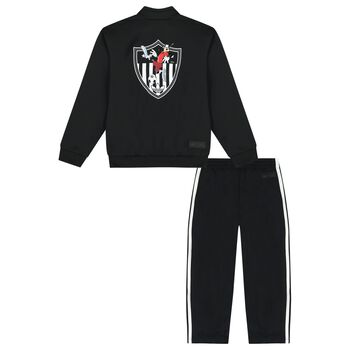 Black Disney Logo Tracksuit