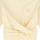 Girls Ivory Logo Dress, 1, hi-res