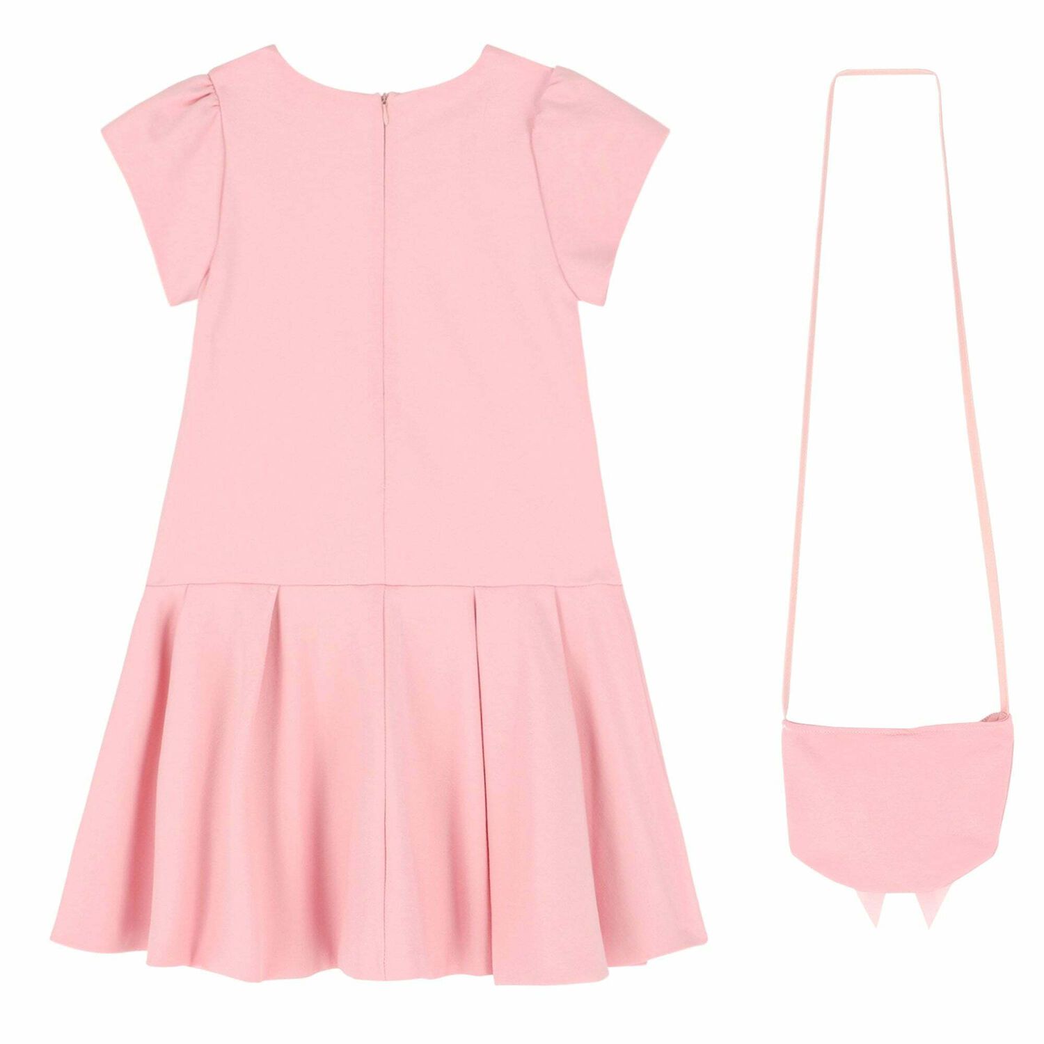 طقم فستان وحقيبة باللون الوردى للعيد, 1, hi-res image number null