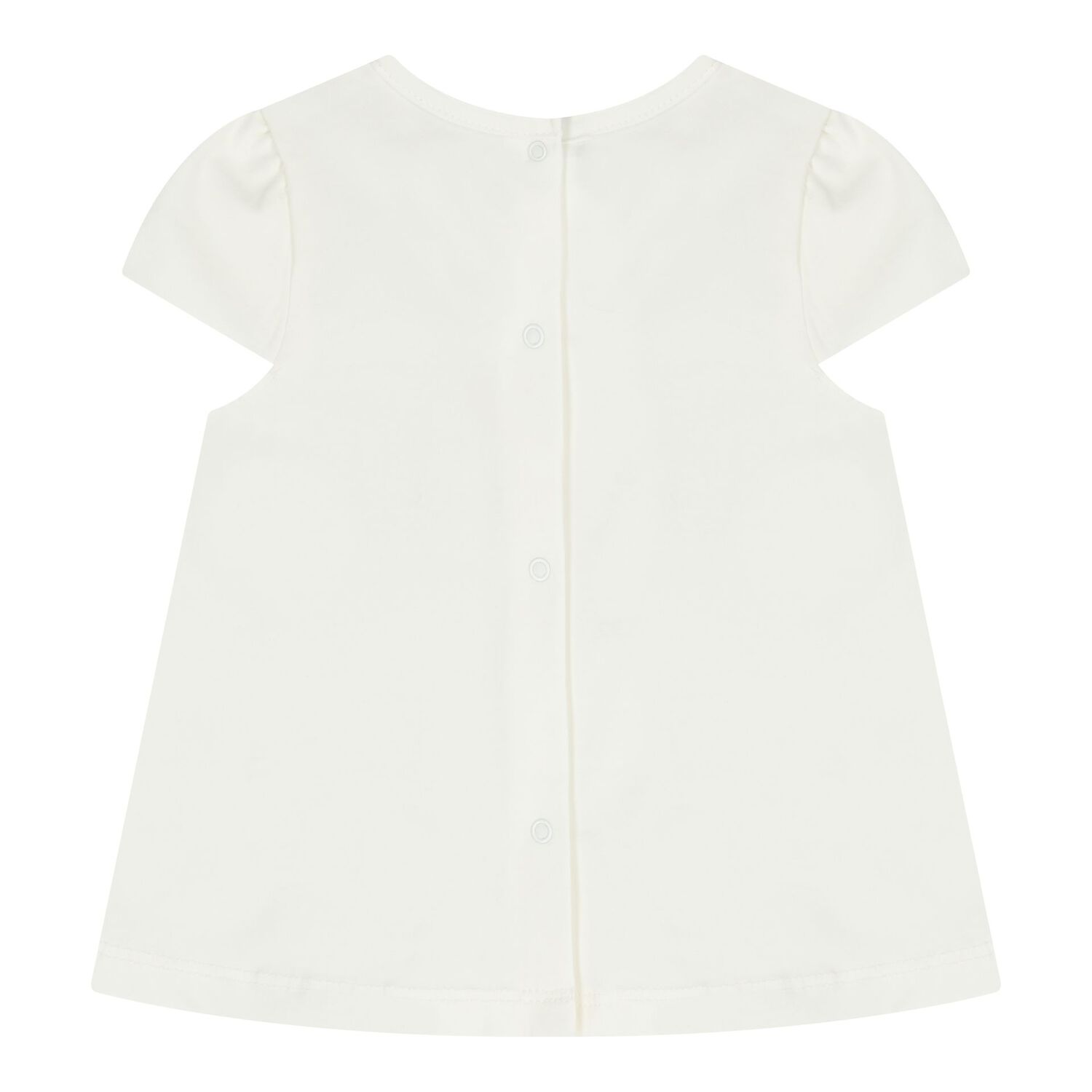 Baby Girls White & Pink Tracksuit Set ( 3 Piece ), 1, hi-res