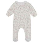 Baby Girls Pink Floral Babygrow, 1, hi-res