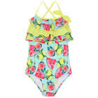 مايوه سباحة فواكه باللون الأكوا, 1, hi-res