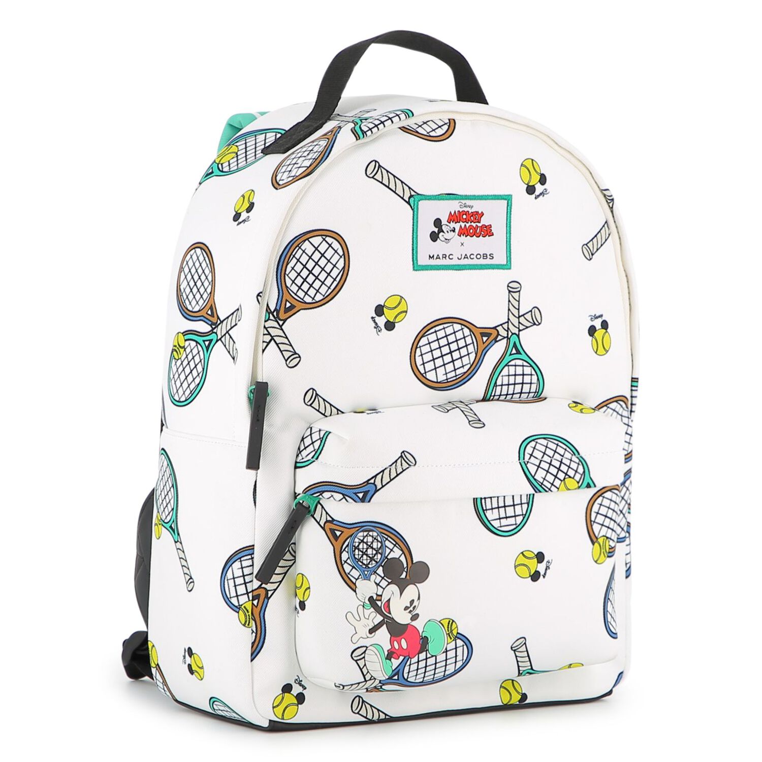 Boys White Disney Backpack, 1, hi-res