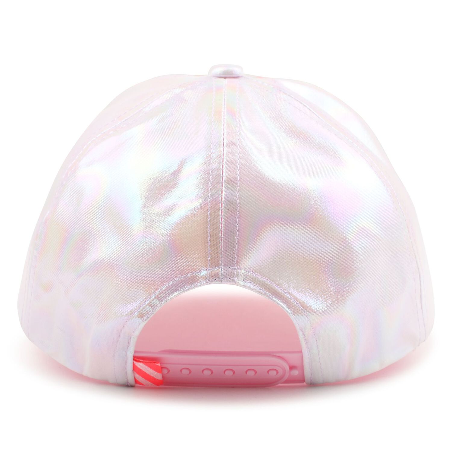 Girls Silver Iridescent Cap, 1, hi-res