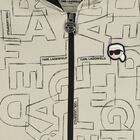 Younger Boys Beige & Black Tracksuit Set (3 Piece), 1, hi-res