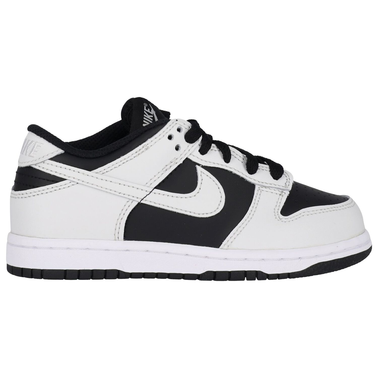 Black & Grey Dunk Low Trainers, 4, hi-res