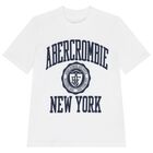 Boys White Logo T-Shirt, 1, hi-res