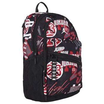 Red Jumpman Logo Backpack