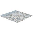 Ivory & Blue Toile de Jouy Swaddle Carré Blanket, 1, hi-res