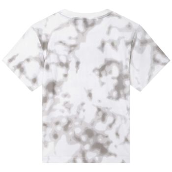 White & Grey Logo T-Shirt