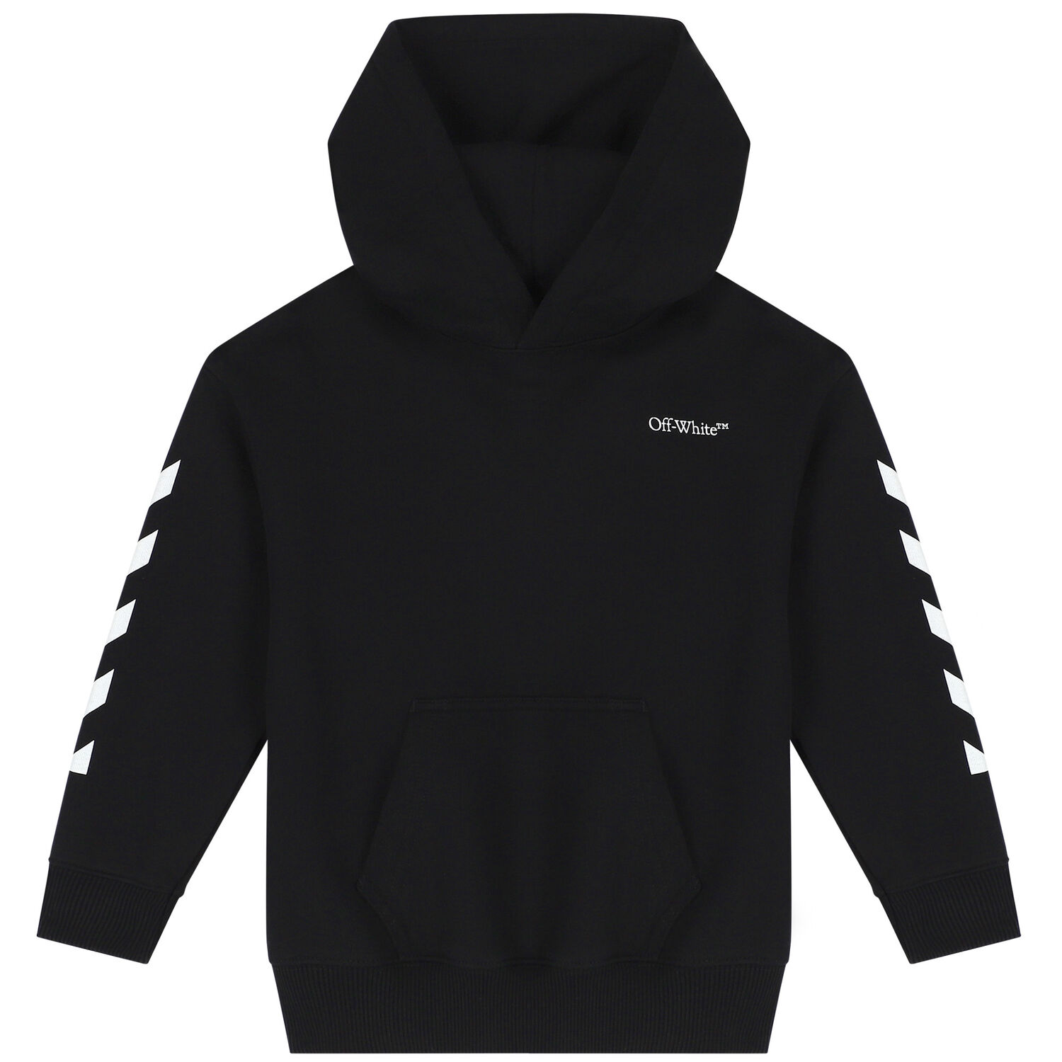 Black Logo Hooded Top, 1, hi-res image number null