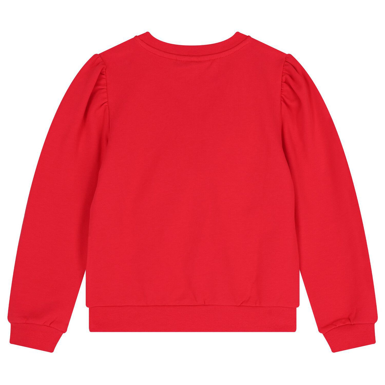 طقم بنطلون بشعار أحمر للبنات, 1, hi-res image number null