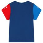 Boys Blue Logo Shorts Set, 2, hi-res